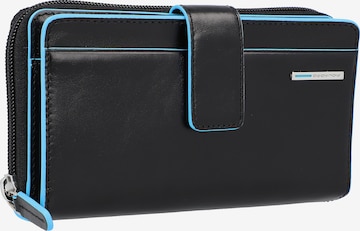 Piquadro Wallet 'Blue Square' in Black