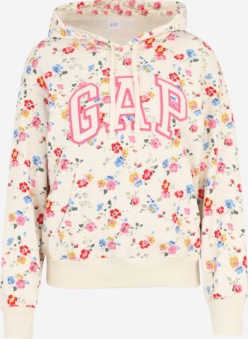 Gap PetiteSweater majica 'HERITAGE' - bež boja: prednji dio