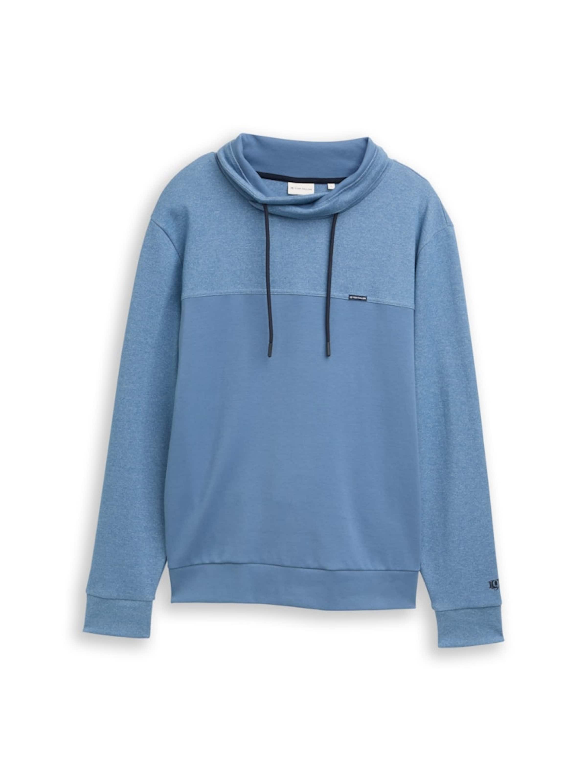 TOM TAILOR Sweatshirt in Blue: front