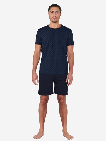 JOOP! Short Pajamas 'Leisure' in Blue