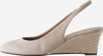 Escarpins Next en beige : devant