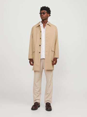 JACK & JONES Between-Seasons Coat 'Dallas' in Beige