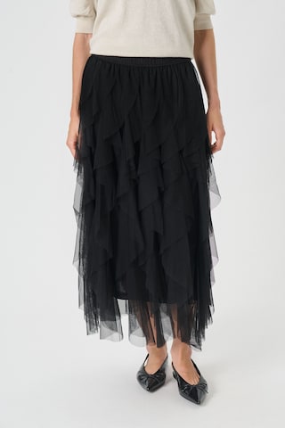 Part Two - Saia 'Svanhild' em preto: frente