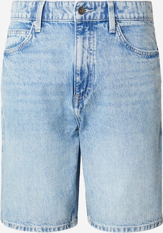 QS Regular Shorts in Blau: Vorderseite