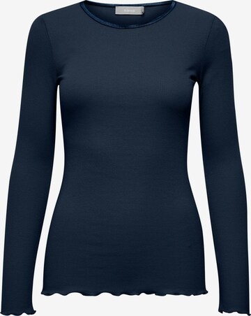 Fransa Shirt in Blauw: voorkant