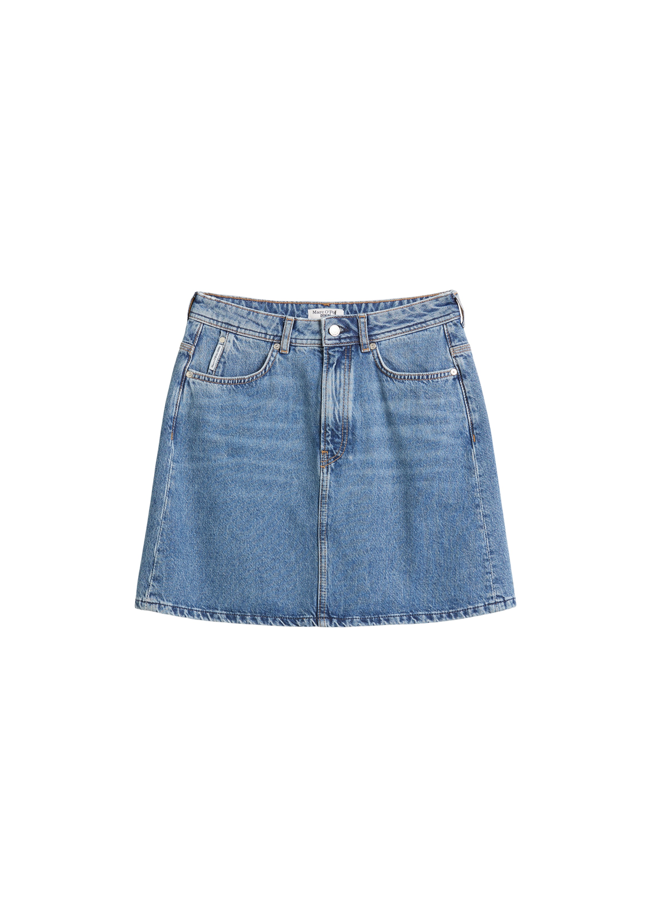 Marc O'Polo DENIM Rock in Blau: Vorderseite