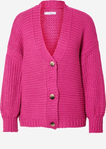 Cardigan 'Eka' Hailys en rose : devant