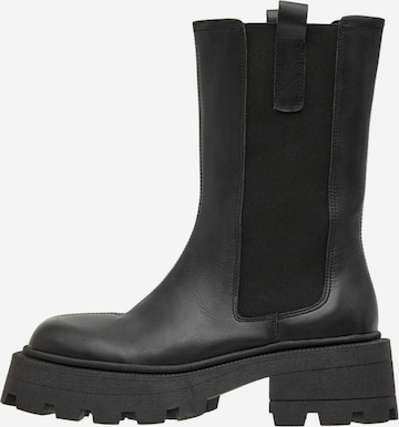 Chelsea Boots 'Dessie' Bianco en noir : devant