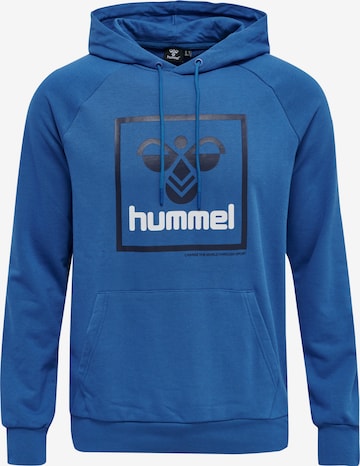 Hummel Athletic Sweatshirt in Blue: front