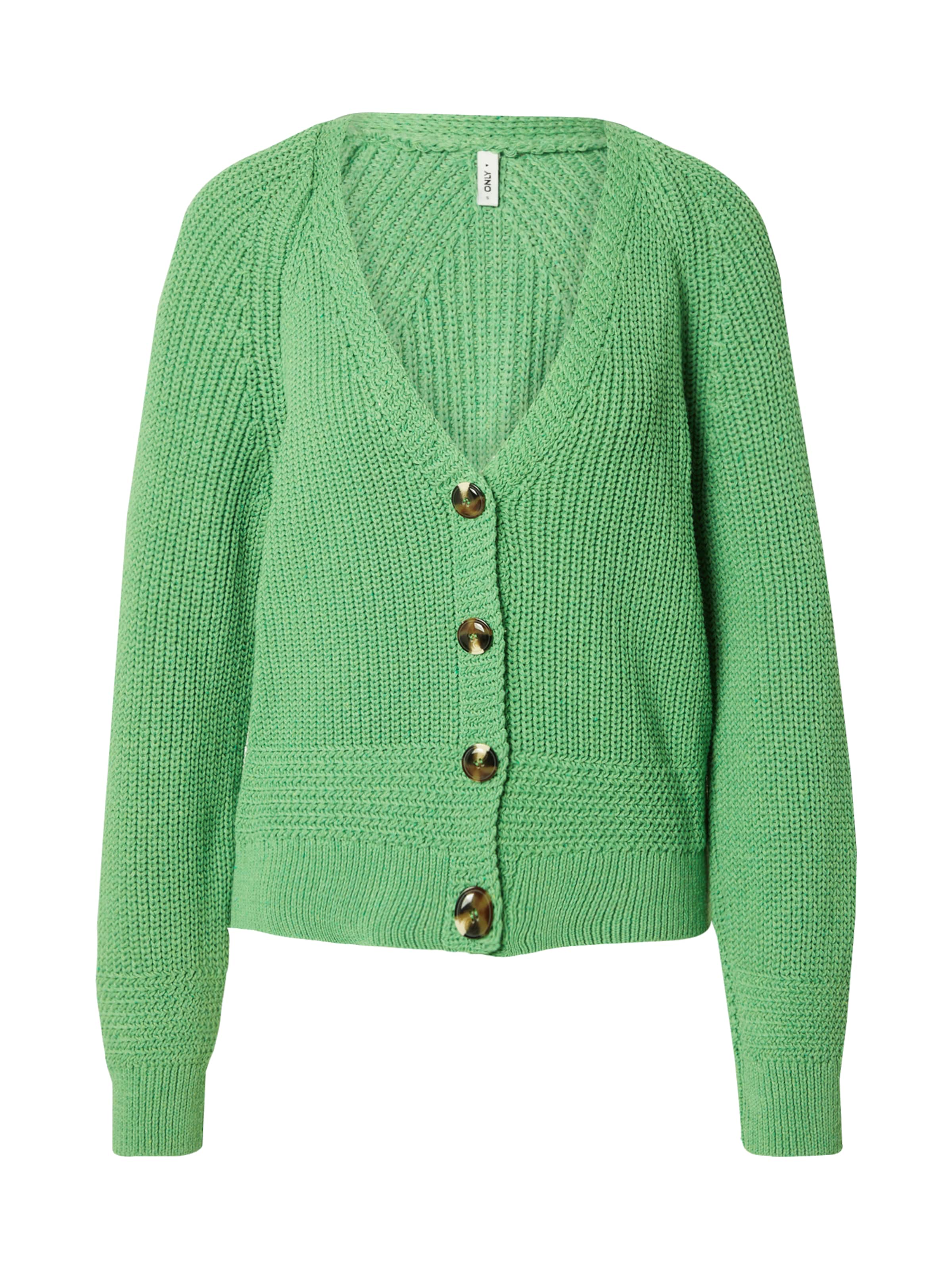 ONLY Πλεκτή ζακέτα 'ONLBETINA' σε πράσινο: μπροστά