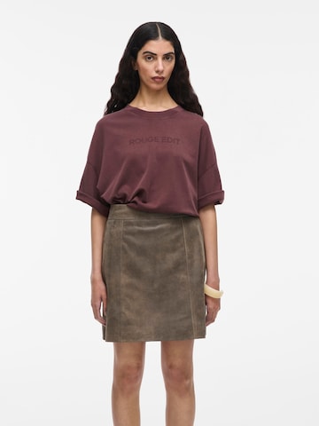 ROUGE EDIT - Camiseta en marrón