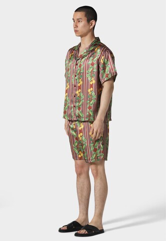 Fit confort Chemise Pas De Monaco en marron