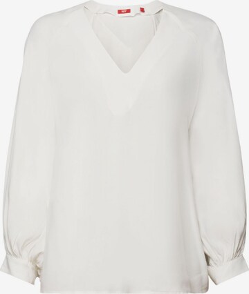 ESPRIT Blouse in Wit: voorkant