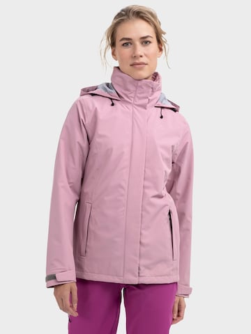 Schöffel Outdoorjas 'Gmund' in Roze: voorkant