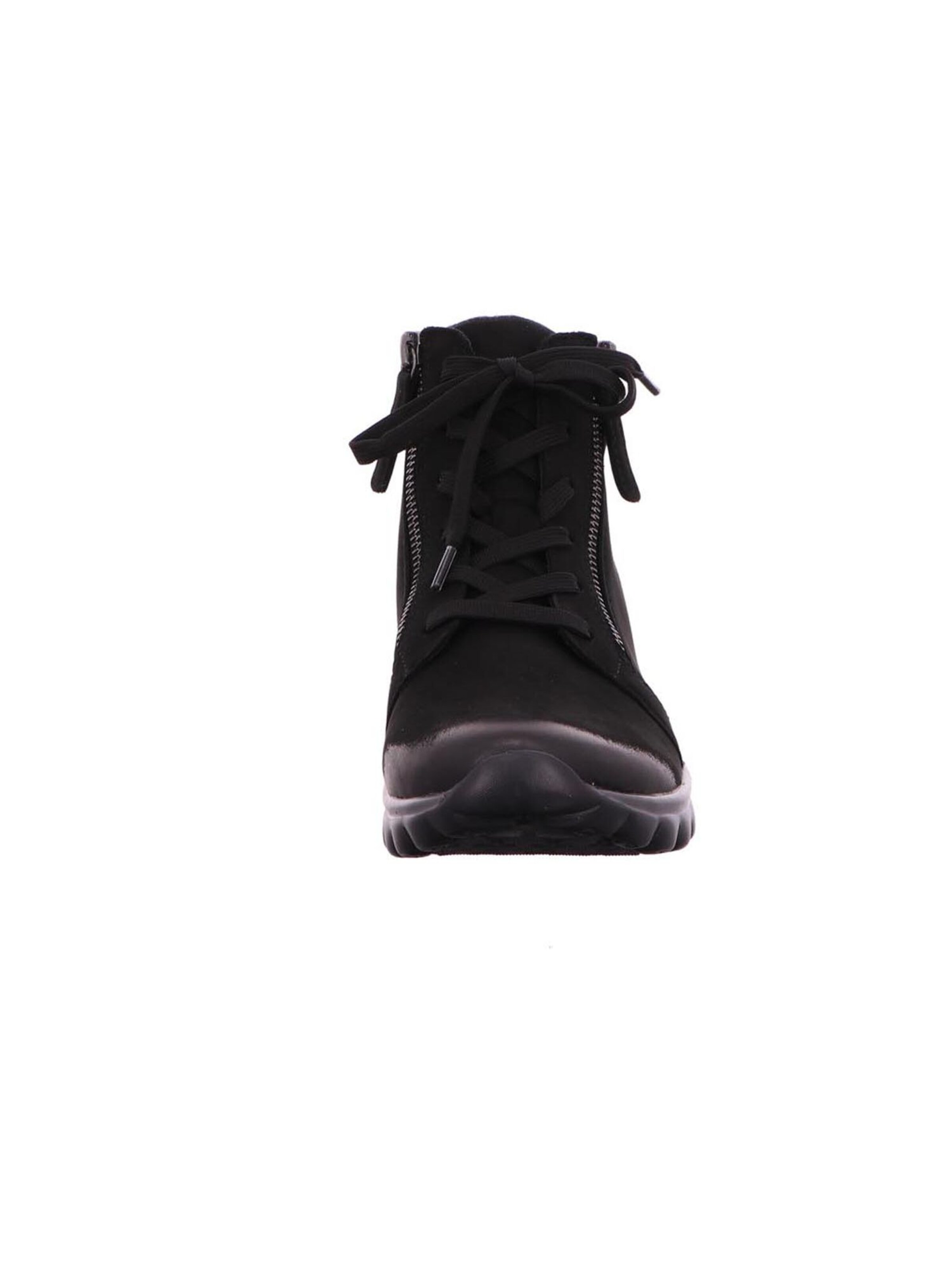 GABOR Lace-Up Ankle Boots in Black