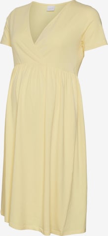 MAMALICIOUS Dress 'Mia' in Yellow: front