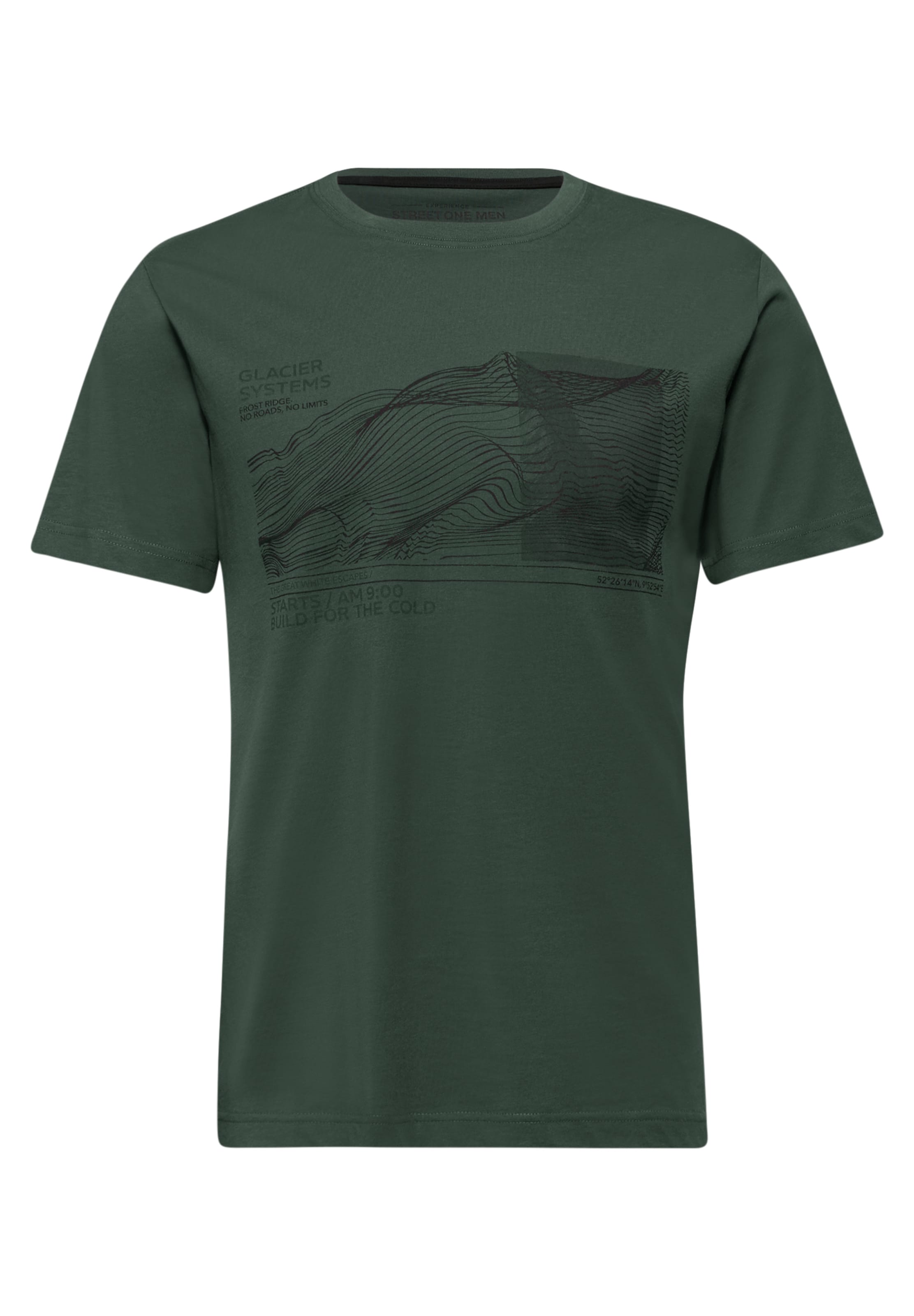 Street One MEN Shirt in Green: front