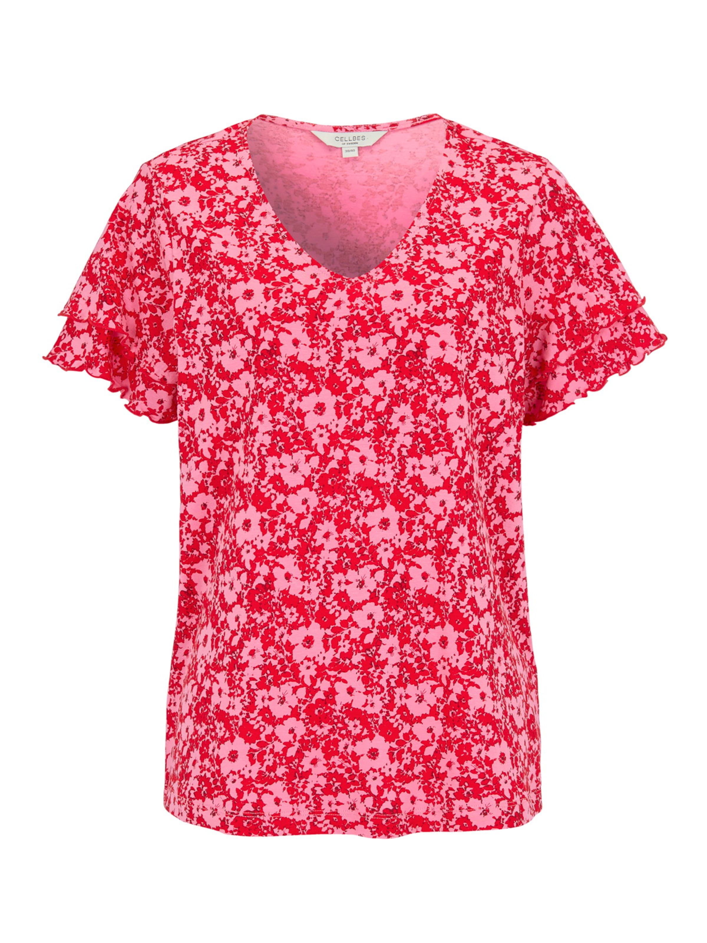 Cellbes of Sweden Top in Pink: front