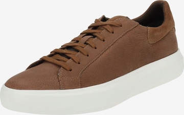 GEOX Sneakers laag in Bruin: voorkant