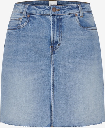 My Essential Wardrobe Rok 'Dango' in Blauw: voorkant