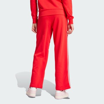 ADIDAS SPORTSWEAR Regular Sports trousers 'Essentials' in Red