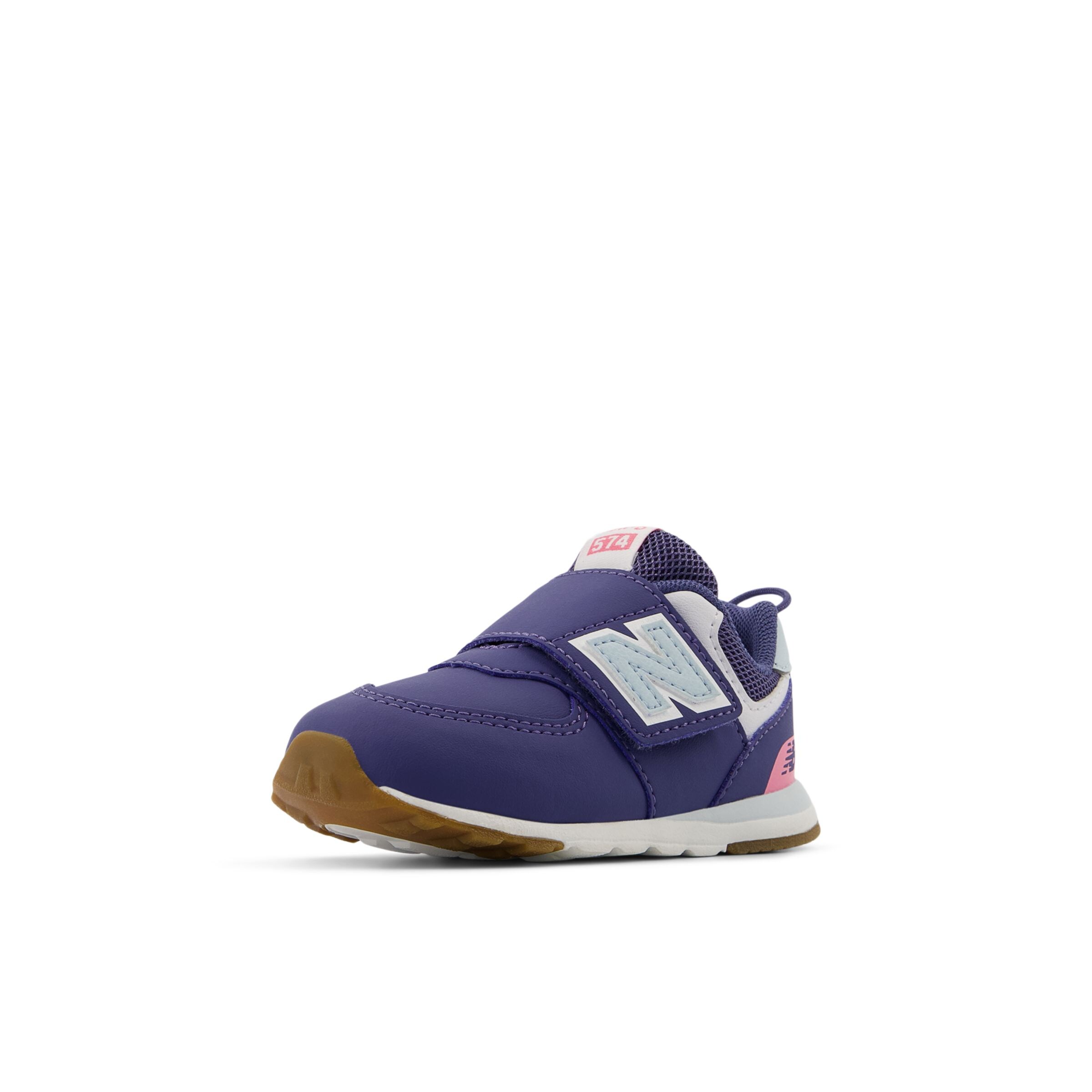 Baskets '574' new balance en violet : devant