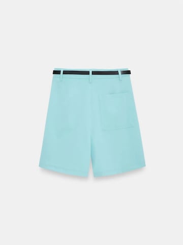 Dilvin Wide leg Pants in Blue