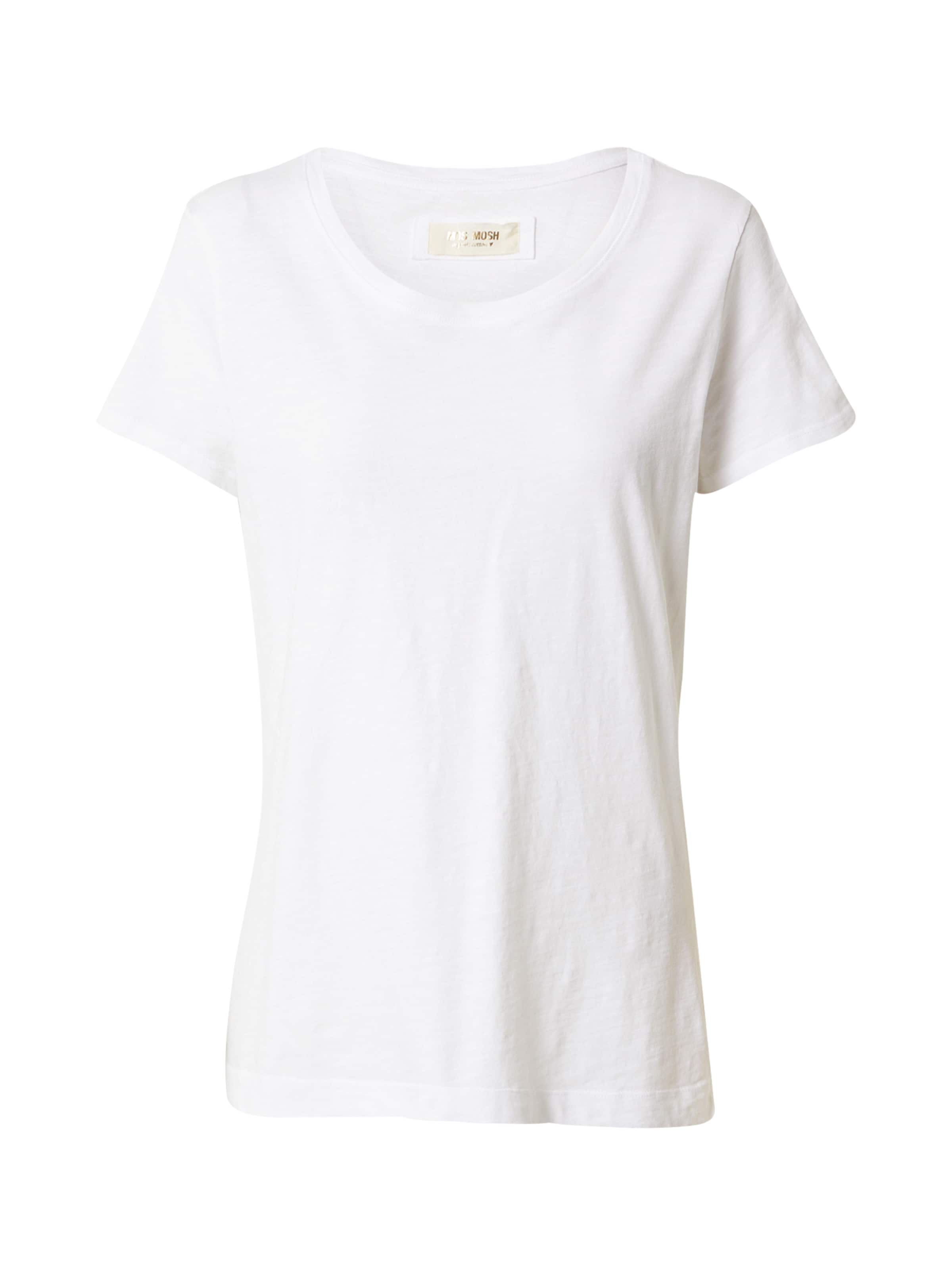 MOS MOSH Tričko – bílá: přední strana
