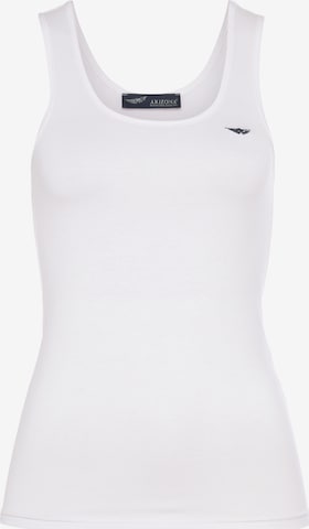 ARIZONA Top in White: front