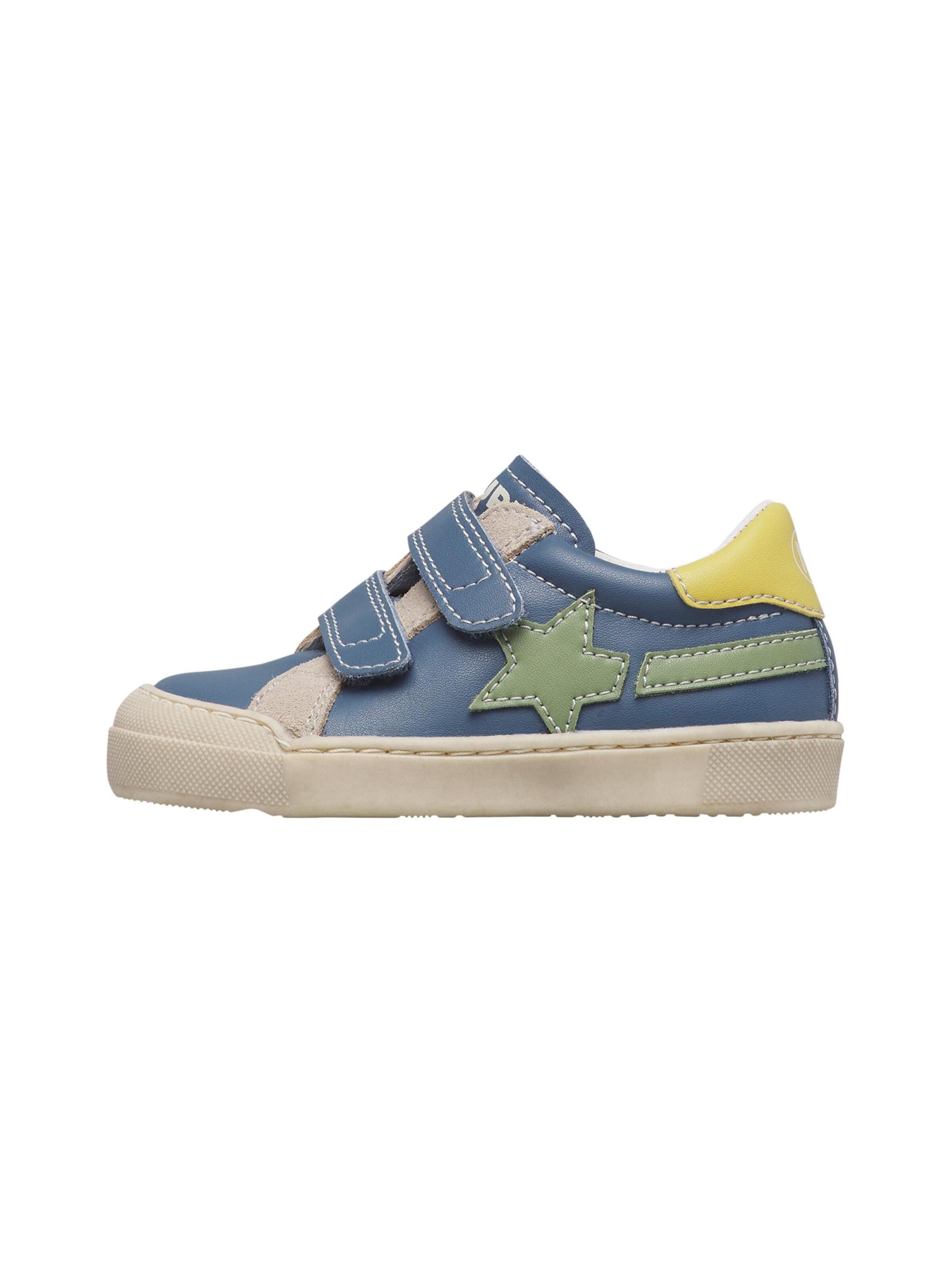 NATURINO Sneakers 'SINGERY LOW VL.' in Blauw: voorkant
