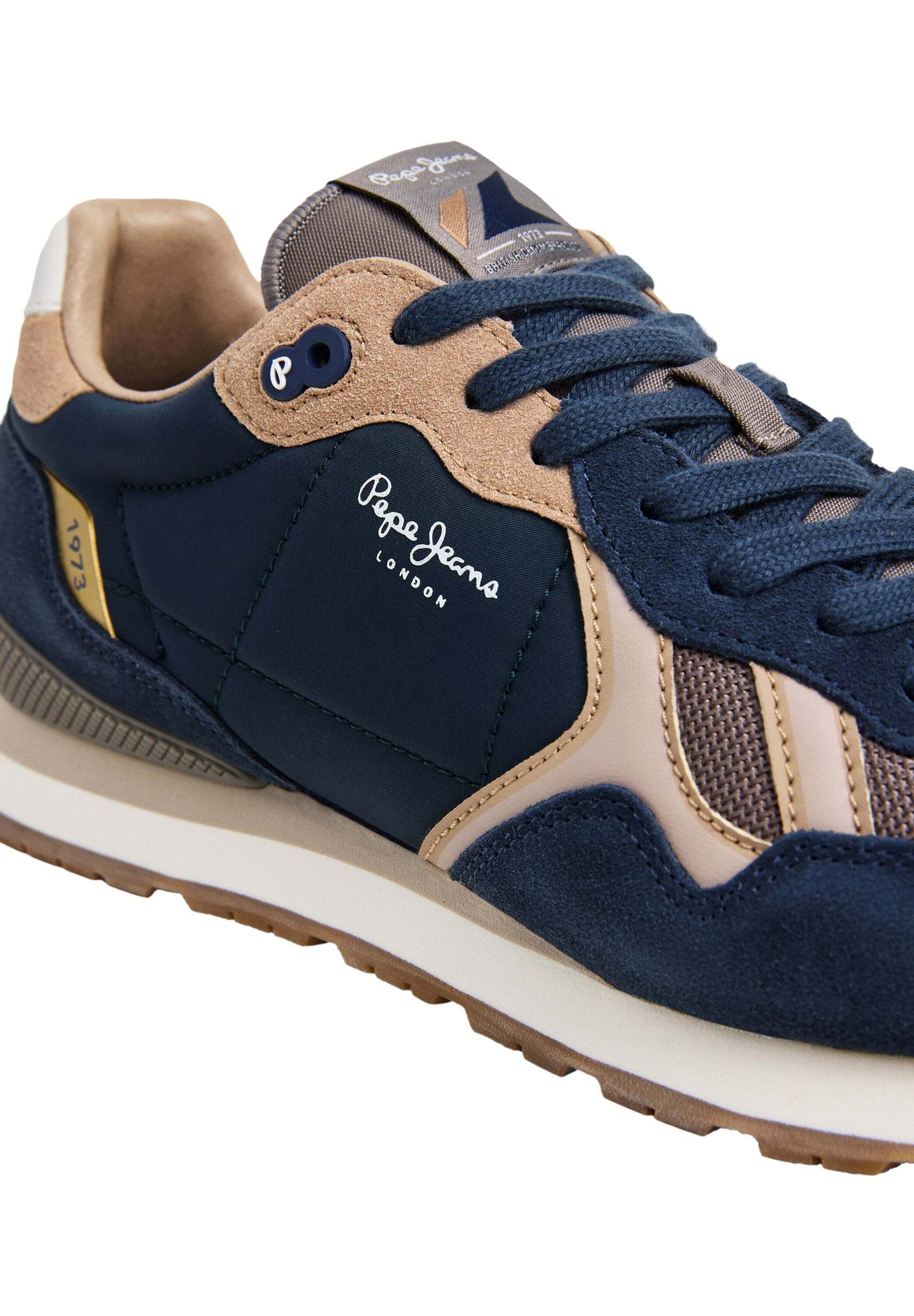 Baskets basses 'Brit City' Pepe Jeans en bleu