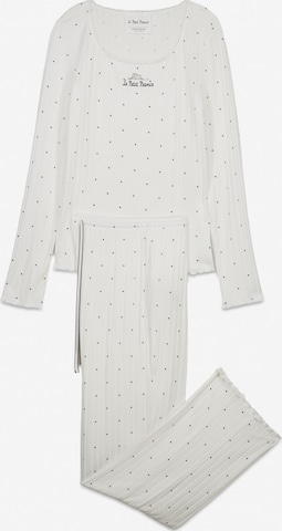 Women' Secret Pyjama värissä valkoinen: etupuoli