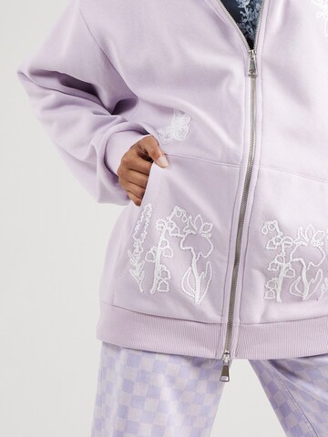 florence by mills exclusive for ABOUT YOU - Sudadera con cremallera 'Merrit' en lila