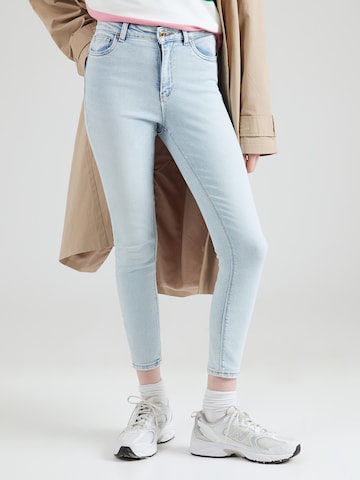 Skinny Jean 'ONLEMila' ONLY en bleu : devant