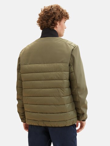 TOM TAILOR DENIM Between-Season Jacket in Green