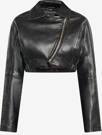 Geacă de primăvară-toamnă de la faina pe negru: față