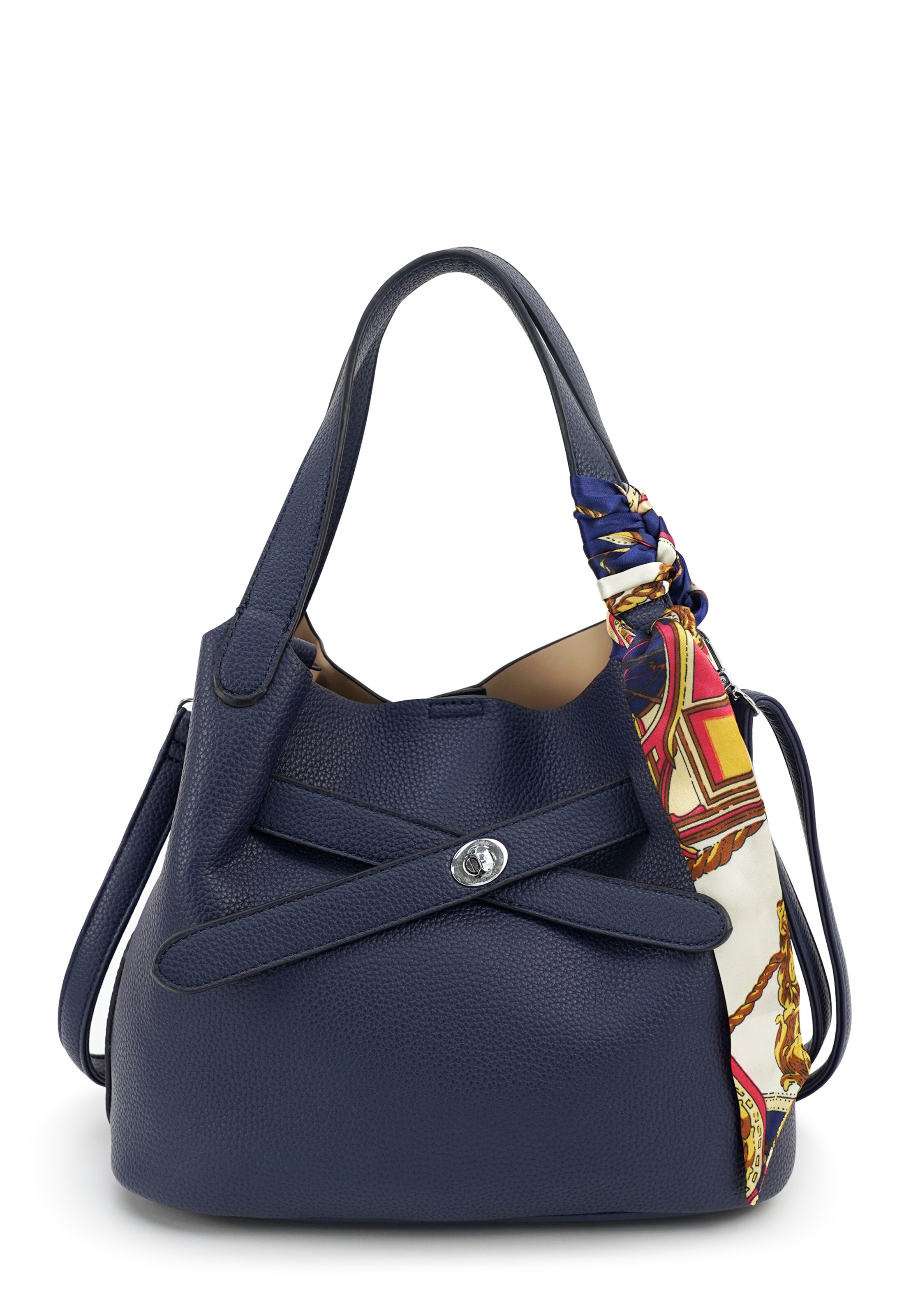 HARPA Shoulder Bag 'MALU' in Blue: front