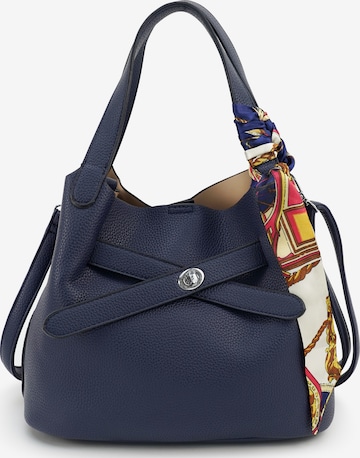 HARPA Handtasche 'MALU' in Blau: Vorderseite