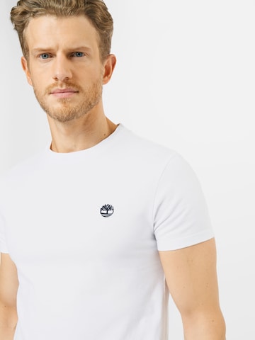 T-Shirt 'Dun-River' TIMBERLAND en blanc