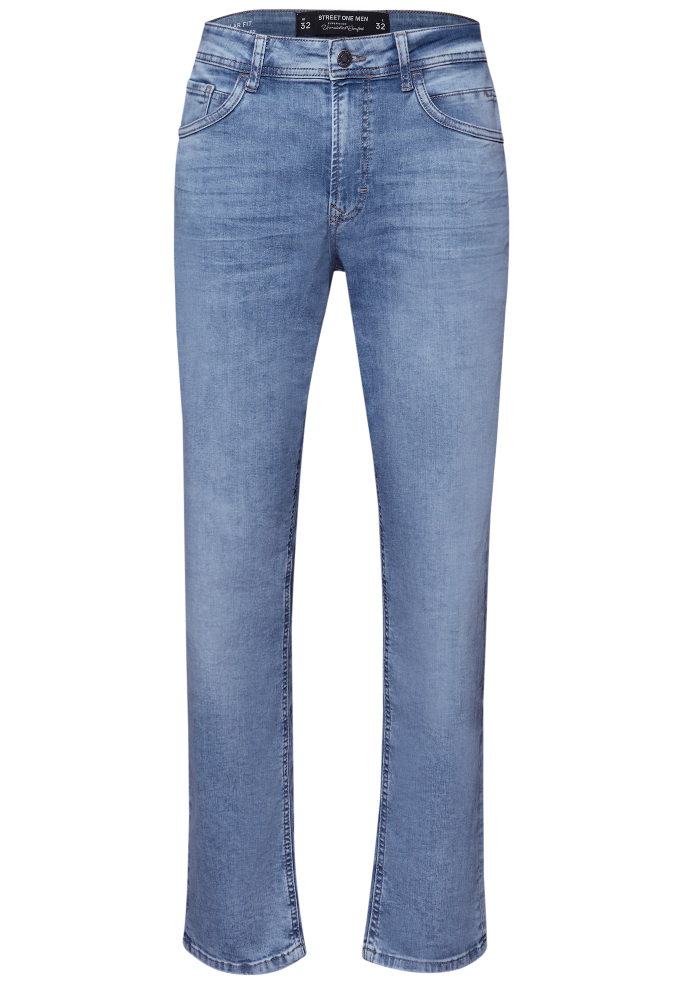Street One MEN Regular Jeans in Blue: front