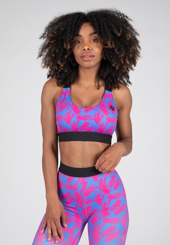 Bustier Soutien-gorge de sport 'Colby' Gorilla Wear en rose : devant