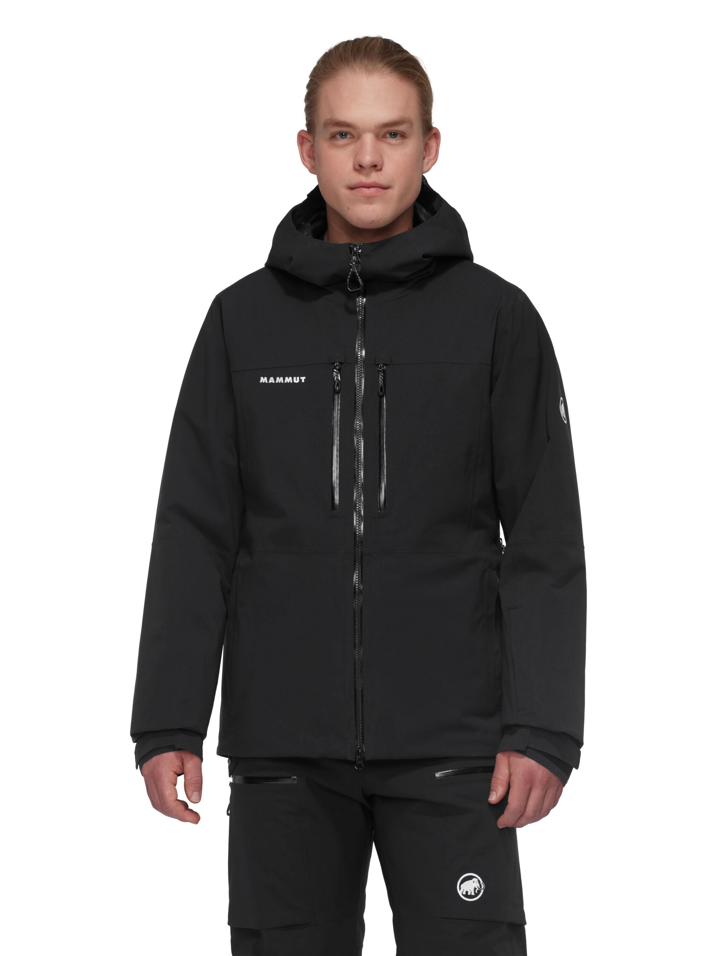 MAMMUT Outdoor jacket in Black: front