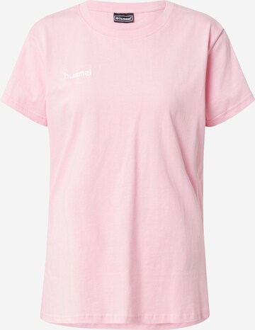 Hummel Functioneel shirt in Roze: voorkant