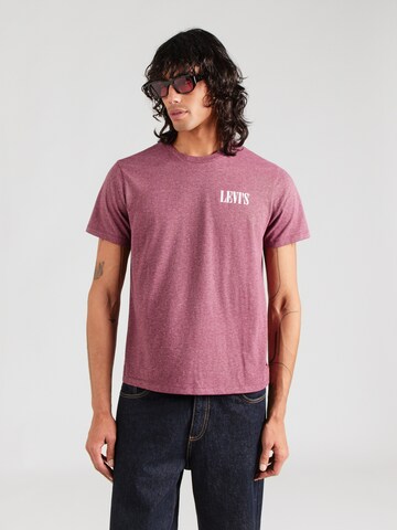 LEVI'S ® Normální Tričko – červená: přední strana