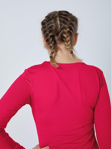 T-Shirt fonctionnel 'Longsleeve' SPORTKIND en rose