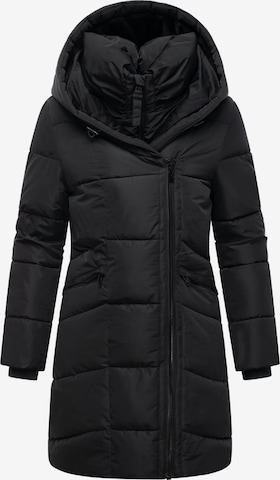 Cappotto invernale 'Virenaa 16' di MARIKOO in nero: frontale