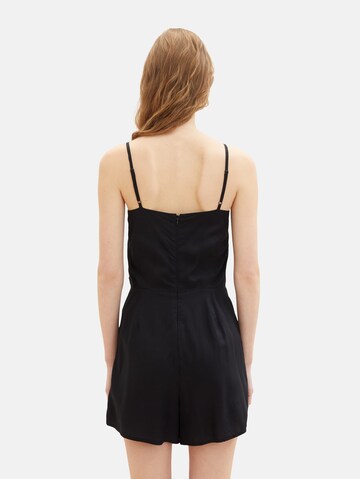 Tuta jumpsuit di TOM TAILOR DENIM in nero