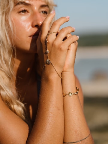 hiBALI Bracelet 'Stella Hand Chain' in Gold