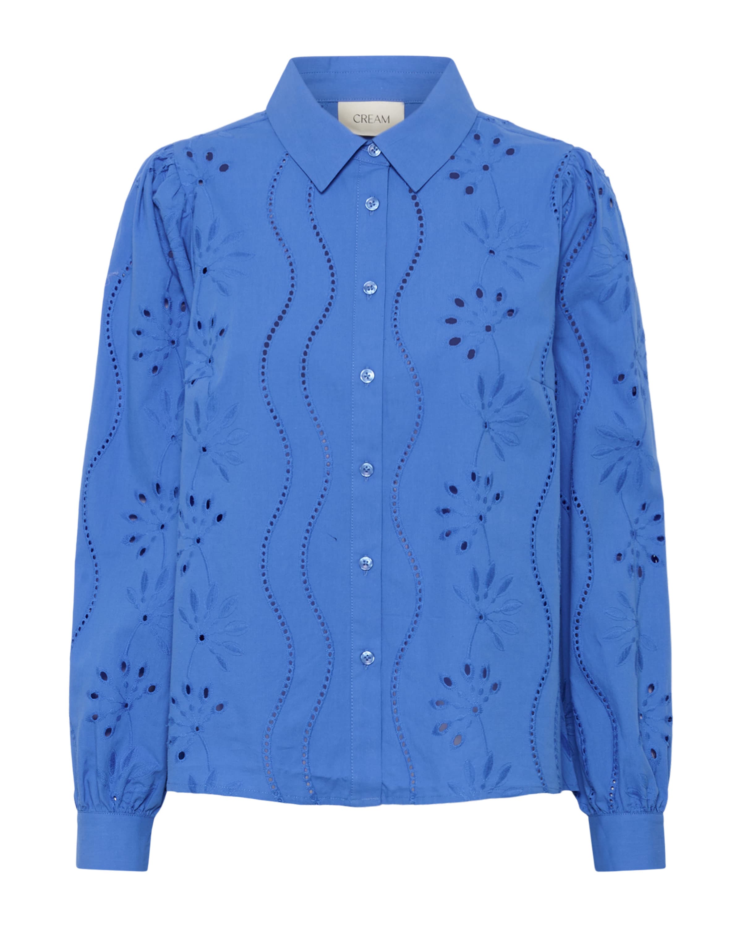 Cream Blouse 'Signe' in Light blue, Item view