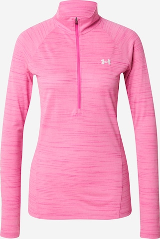 UNDER ARMOUR - Camiseta funcional en rosa: frente